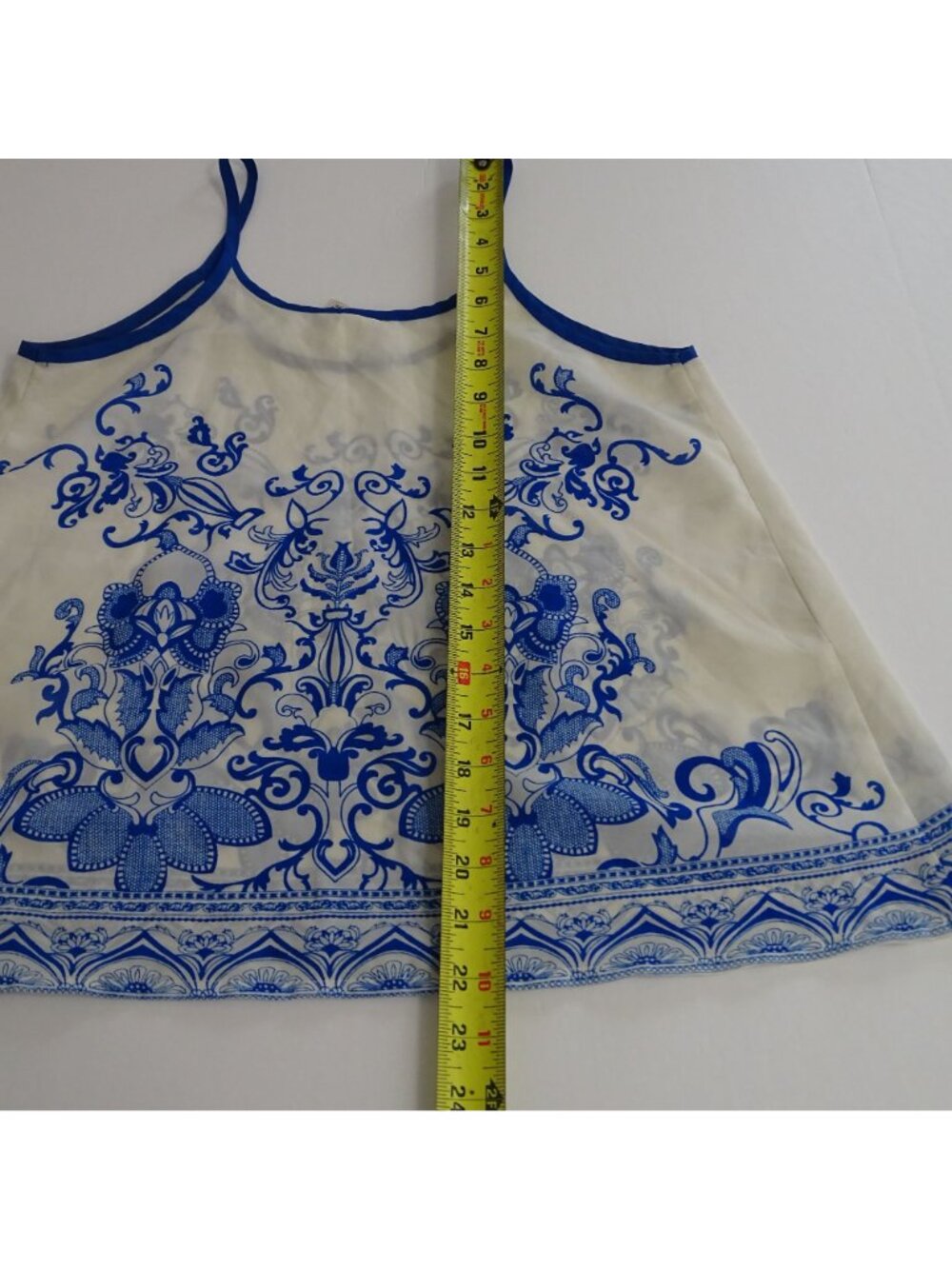 Between Me and You Blue Tank Top Cami Women Size S Festival Summer Vacation - Picture 8 of 8